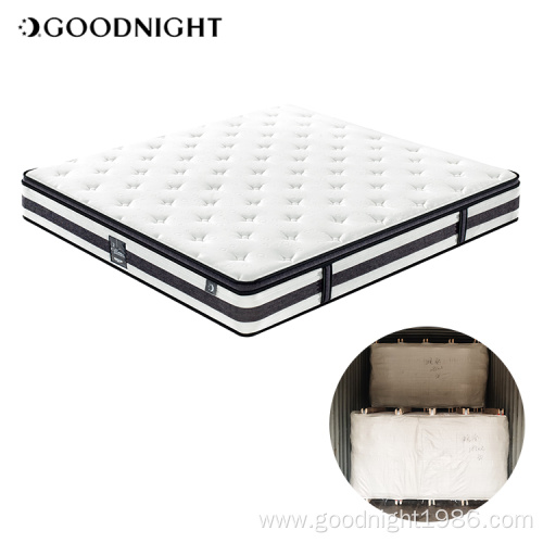 Skin-Friendly Fabric Comfortable Single Memory Foam Mattress